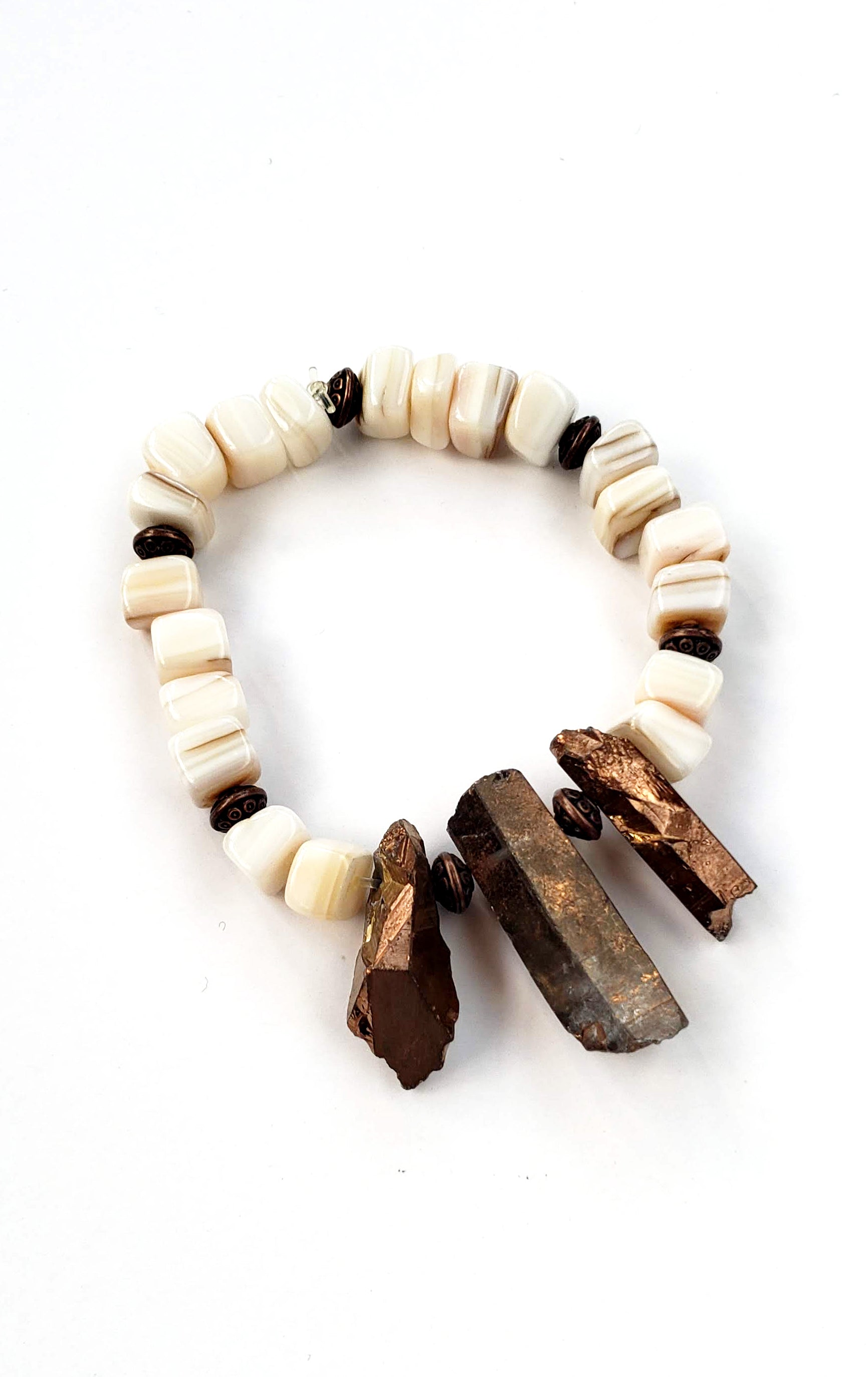 The Gilded Forest Collection  - Handmade Beaded Bracelets (choose 1)