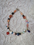 Gotta Have Faith - Recycled Handmade Pearls & Found Beads Necklace