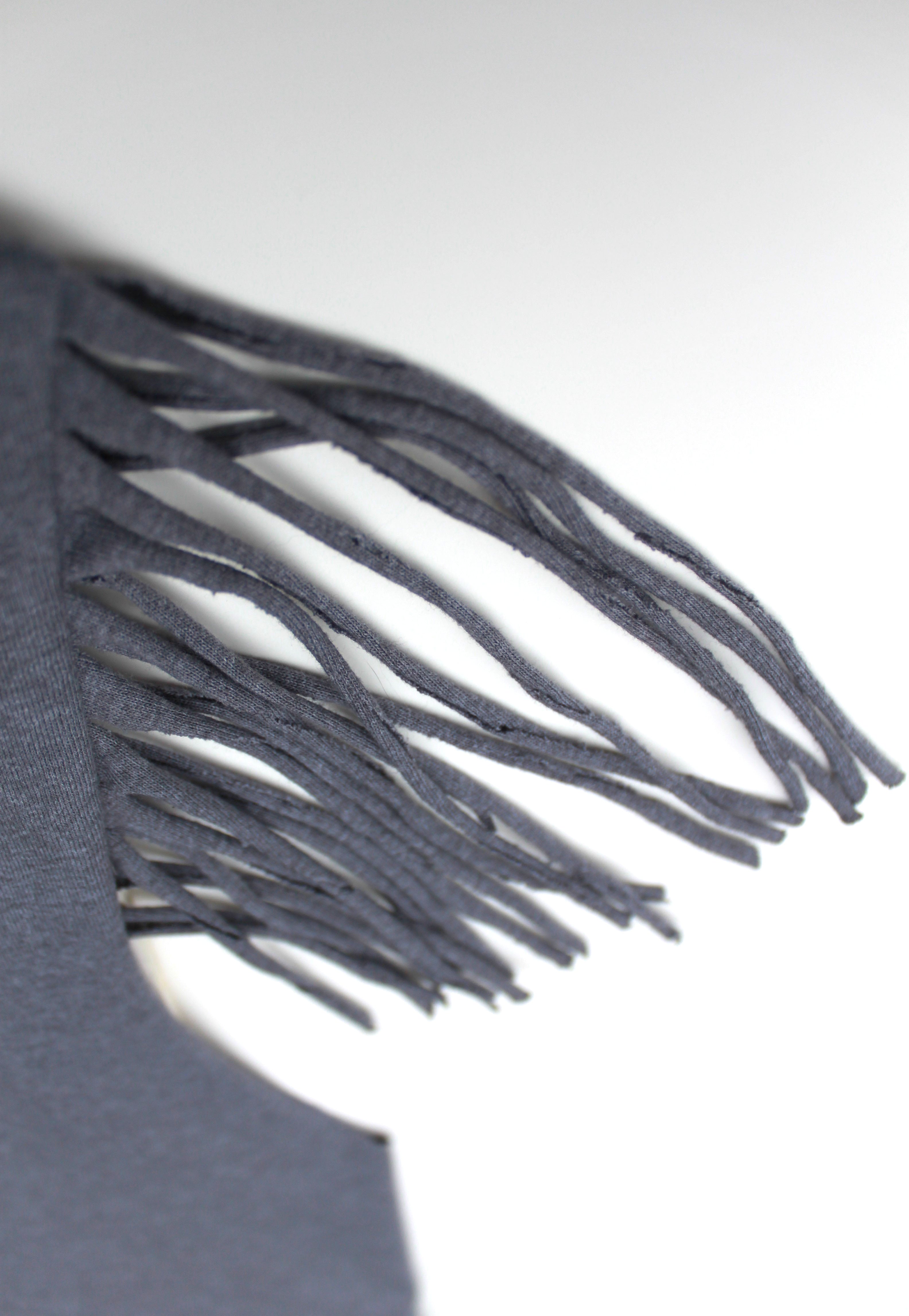 Granite Grey Slashed Tee (Only 1)