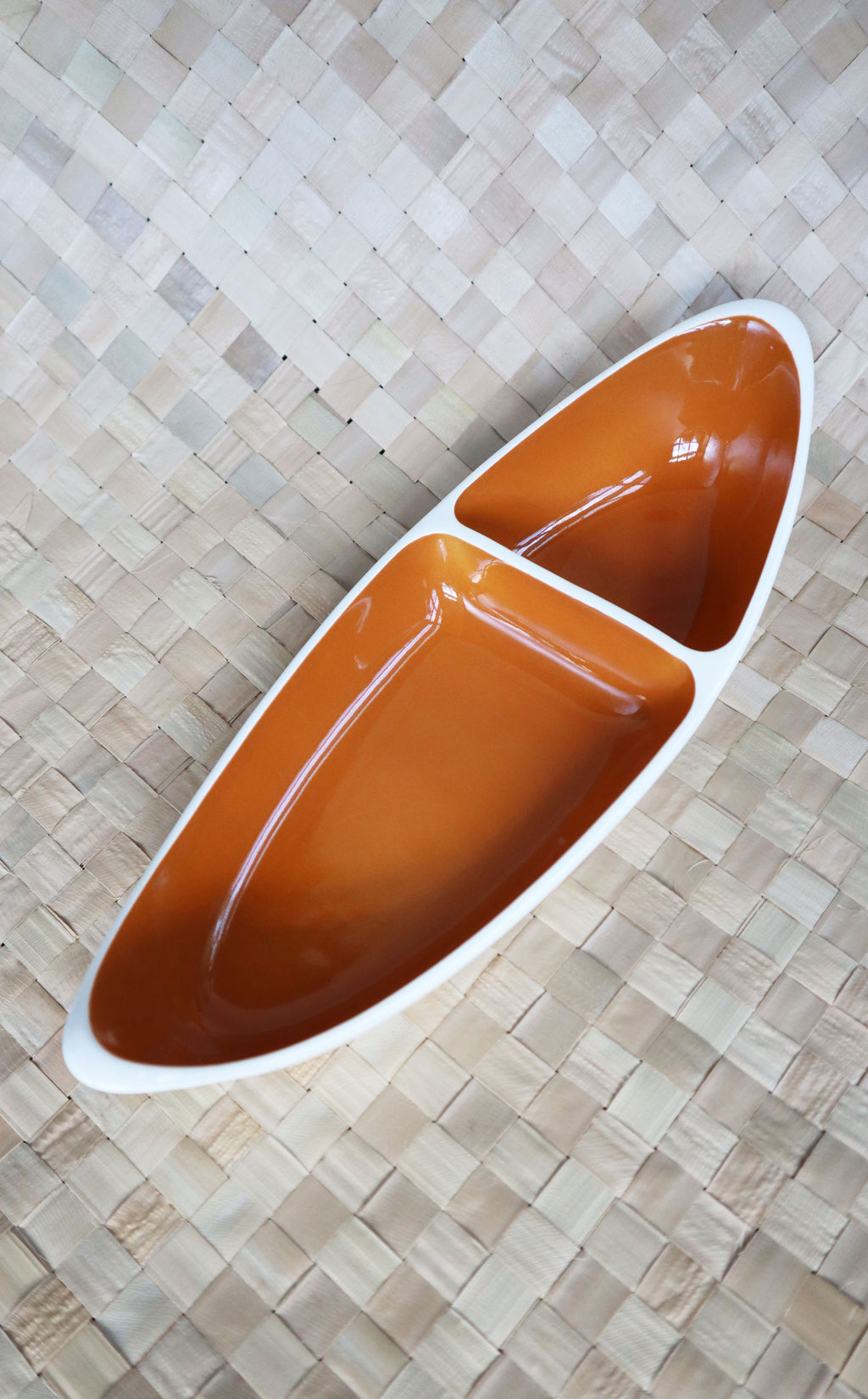 Vintage Relish Boat Serving DIsh