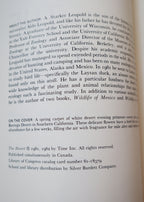 Vintage Life Nature Library's The Desert (copyright 1961, 1962)