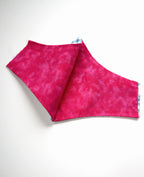 Reversible Teal Check & Pink Floral Mask