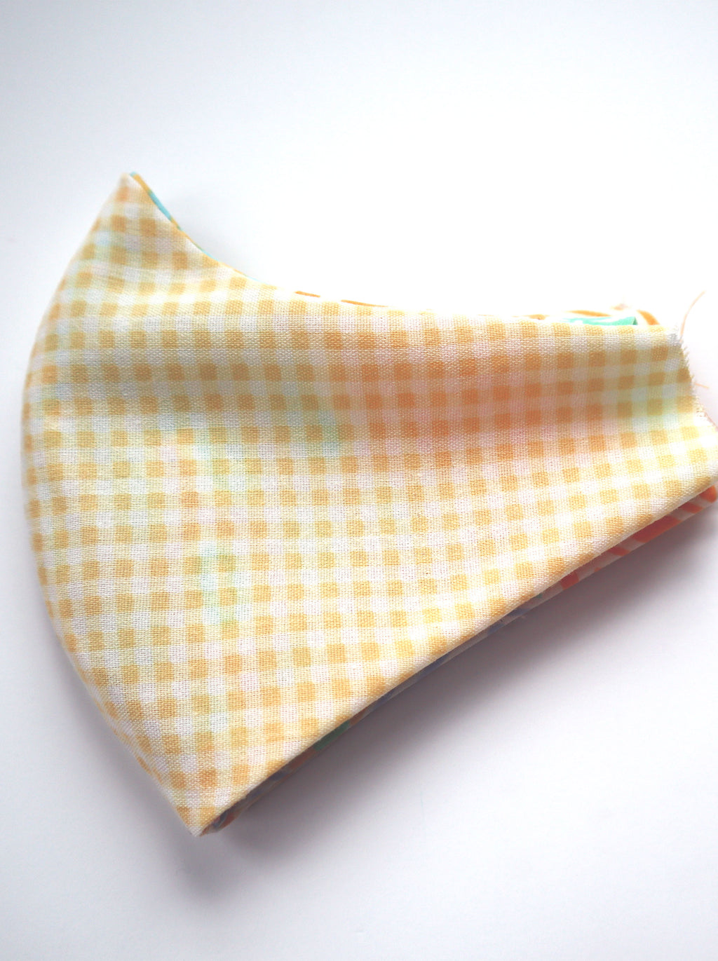 Reversible Pastel 70s Bedding Fabric Mask