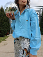 Men's Lacoste 1/4 Zip Sweater