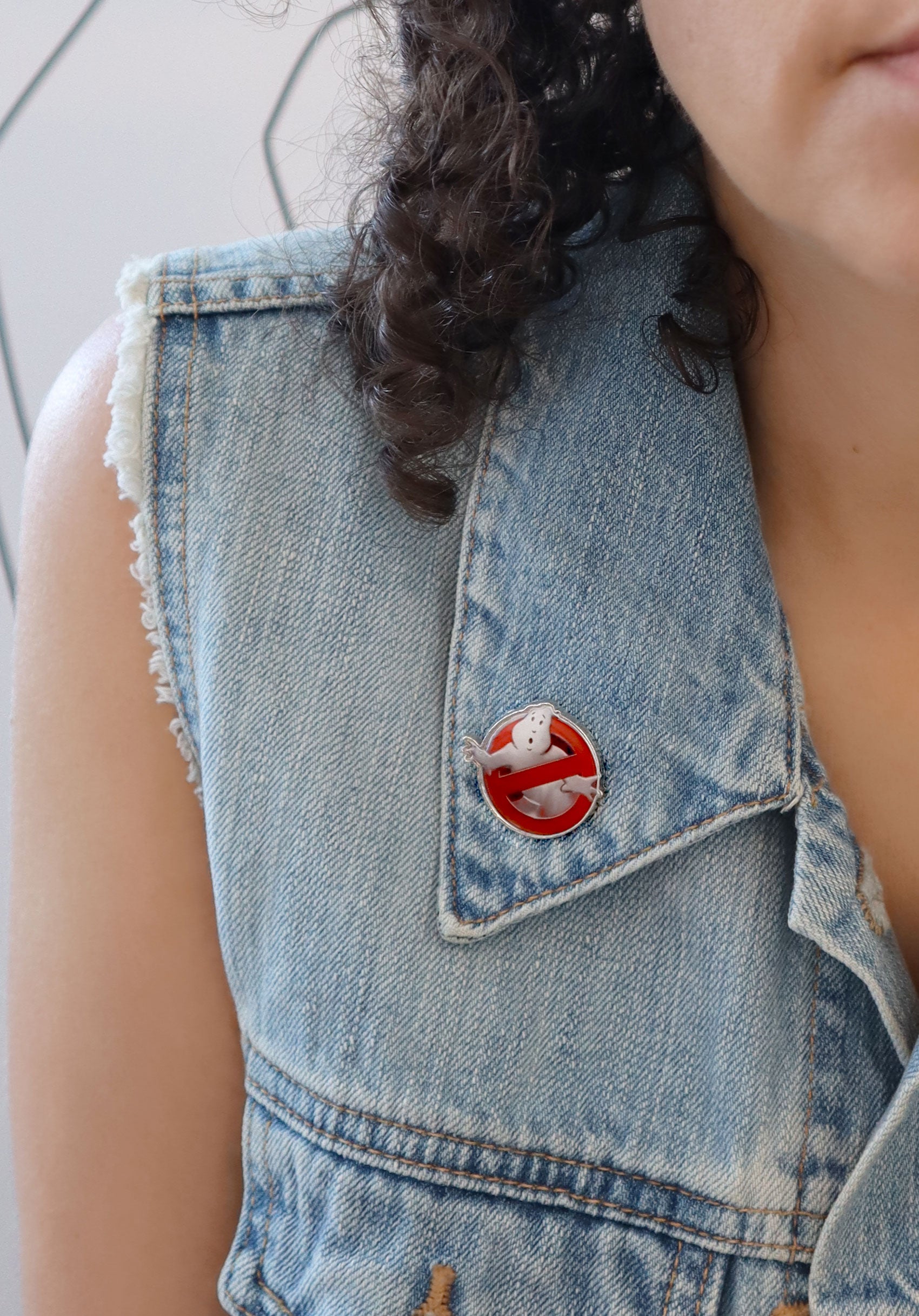 Vintage Ghostbusters Enamel Pin
