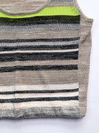 Cropped Coldwater Creek Striped Sweater Tank