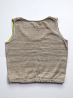 Cropped Coldwater Creek Striped Sweater Tank