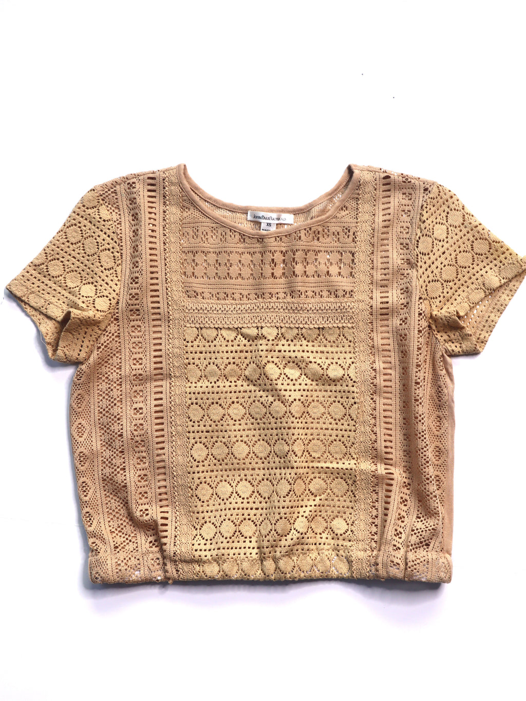 Cropped John Paul Richard Vintage Top