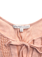 Cropped Daniel Rainn Gauzy Blouse