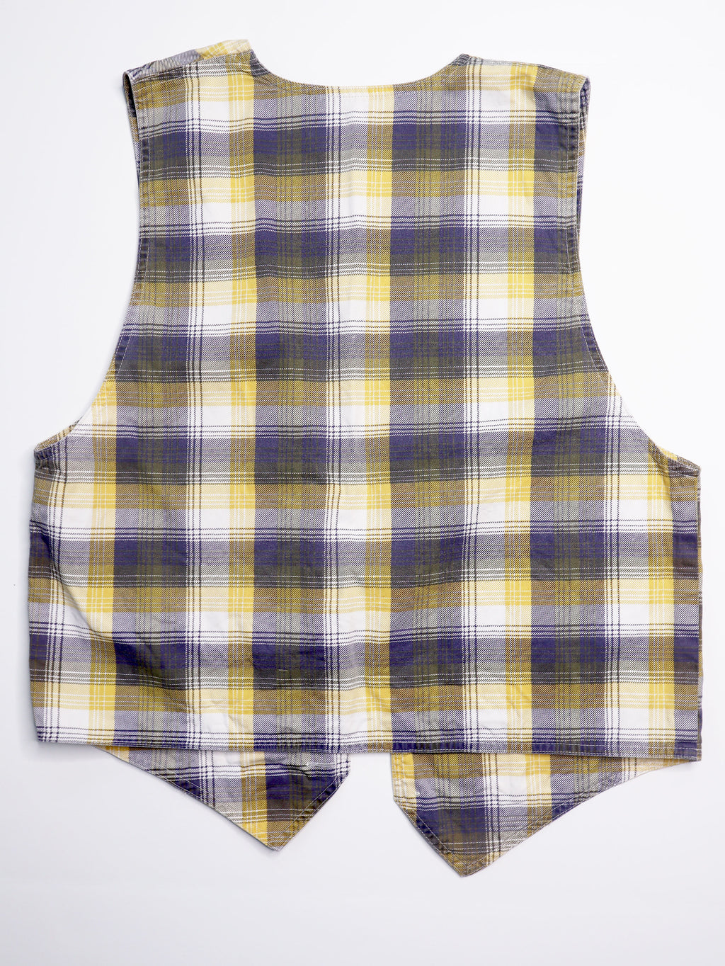 Vintage Women's Plaid Cotton Vest