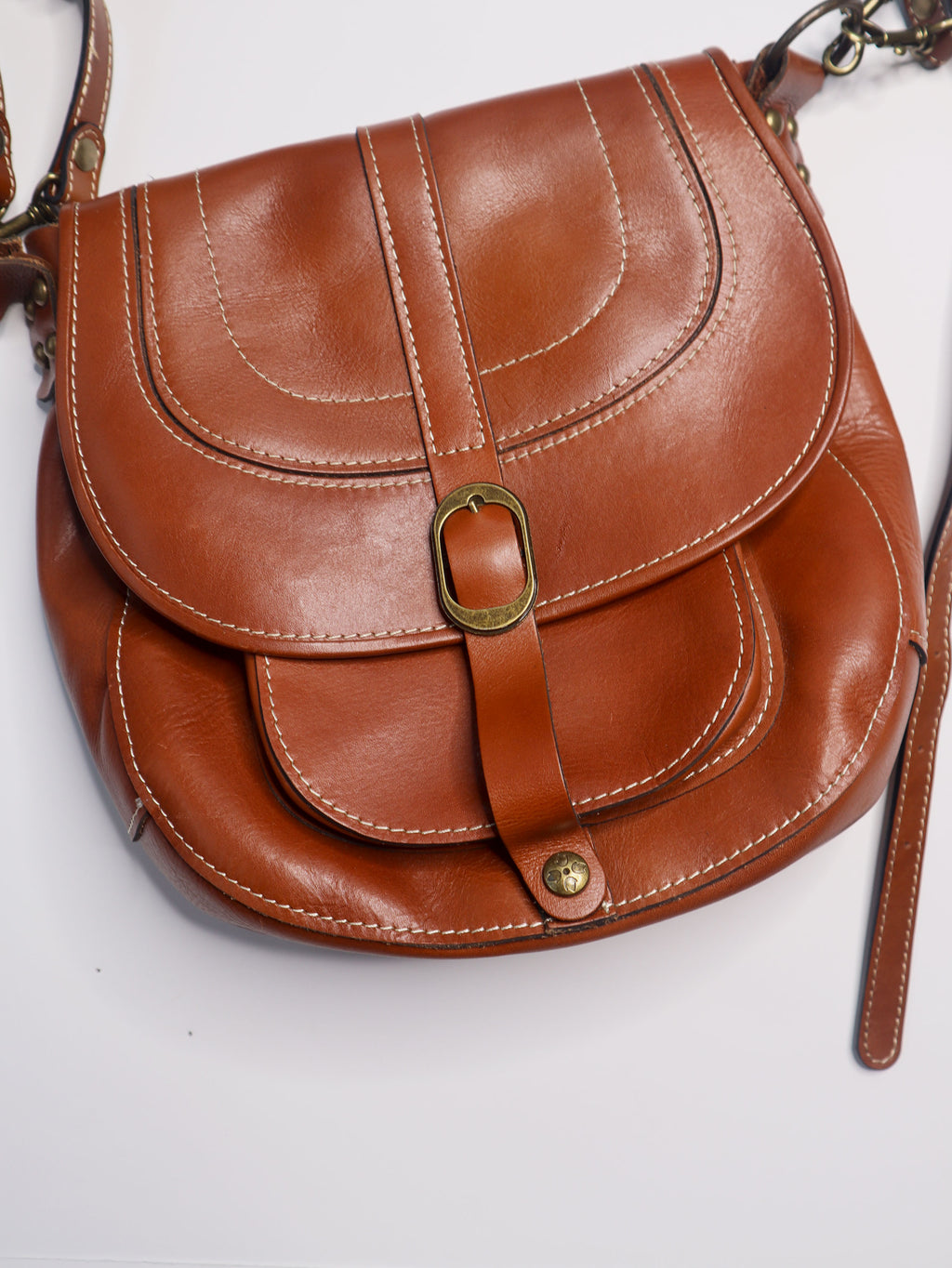 Mint Condition Unused Patricia Nash Italian Leather Satchel (with style card)