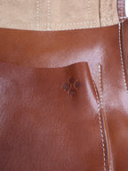 Mint Condition Unused Patricia Nash Italian Leather Satchel (with style card)