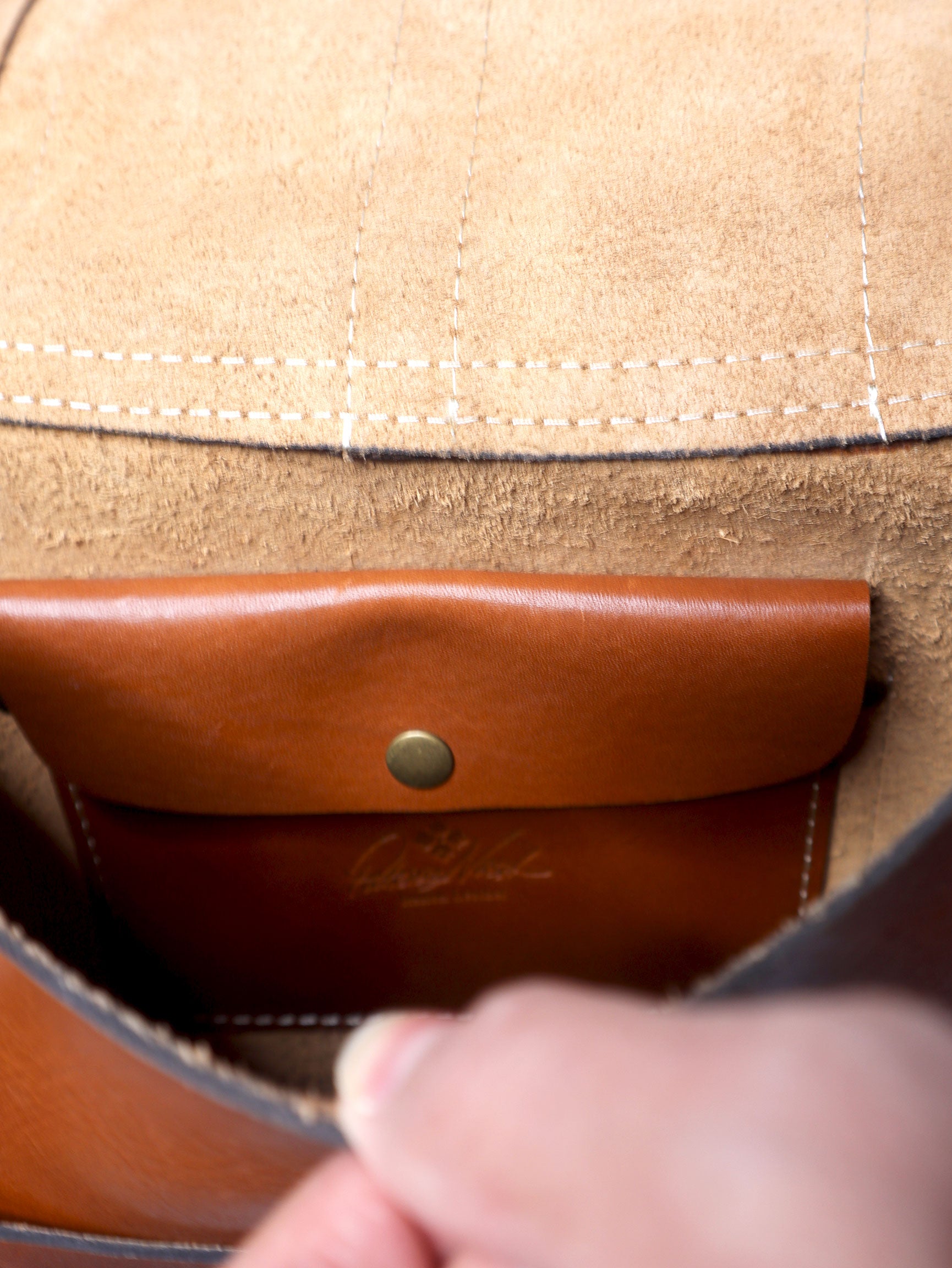 Mint Condition Unused Patricia Nash Italian Leather Satchel (with style card)