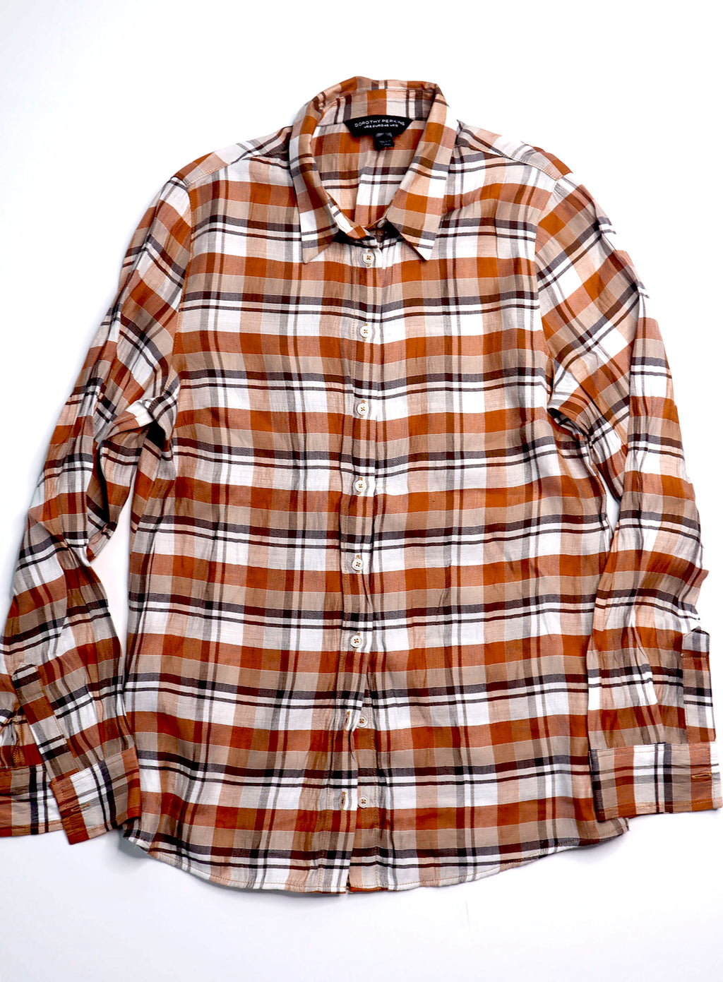 Dorothy Perkins Plaid Blouse