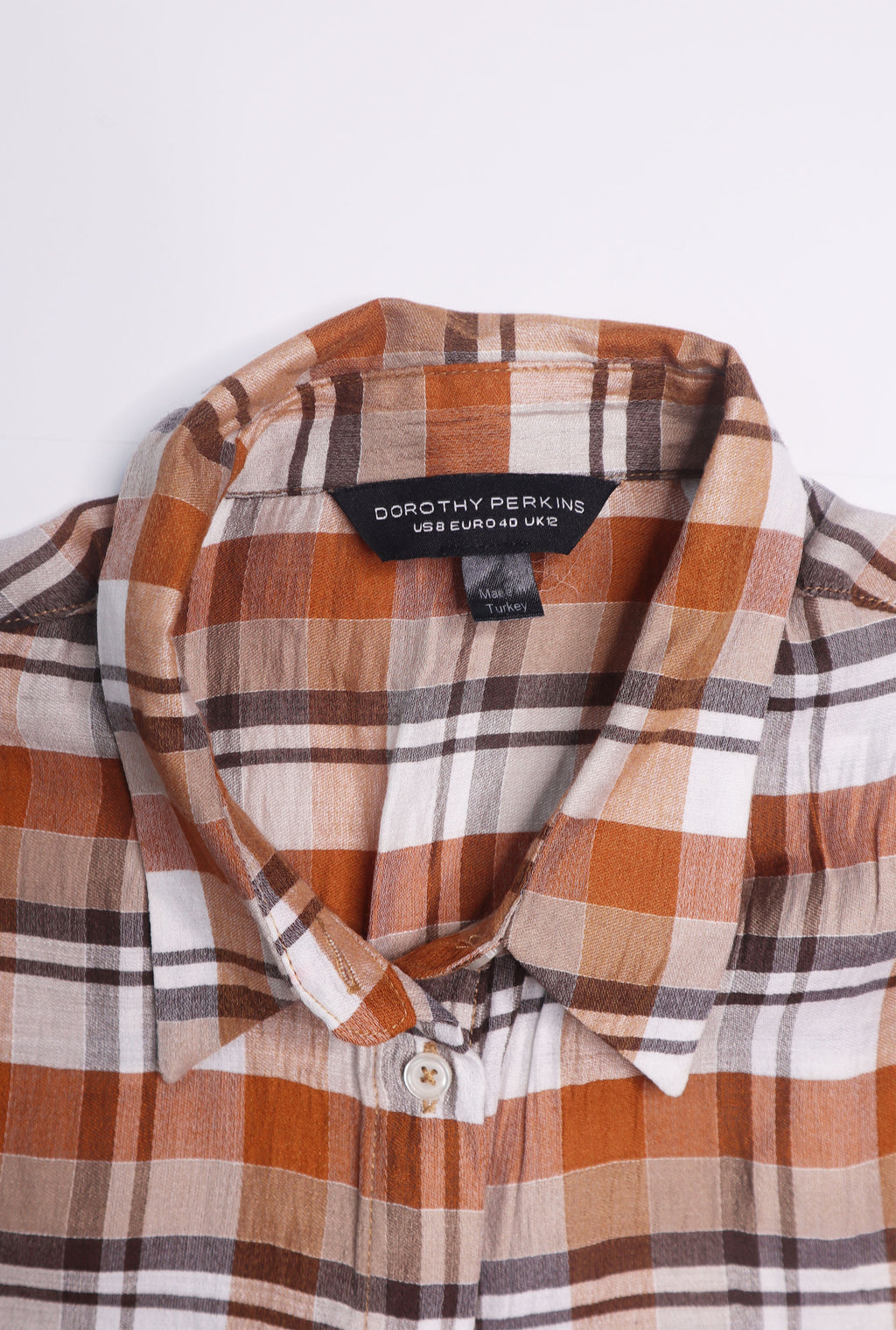 Dorothy Perkins Plaid Blouse