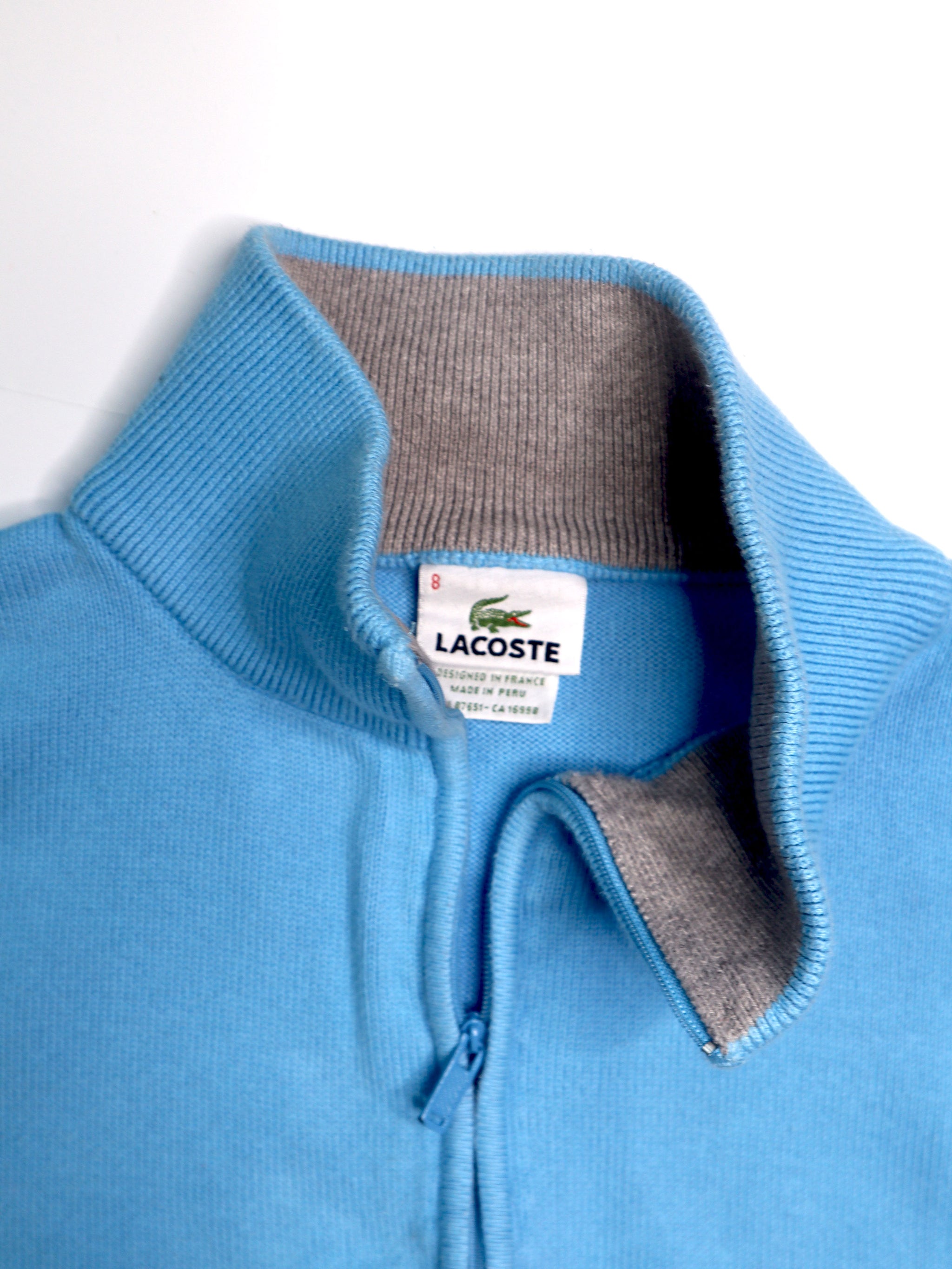 Men's Lacoste 1/4 Zip Sweater