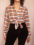 Dorothy Perkins Plaid Blouse