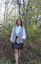 Vintage Men's Suit Vest - Taupe