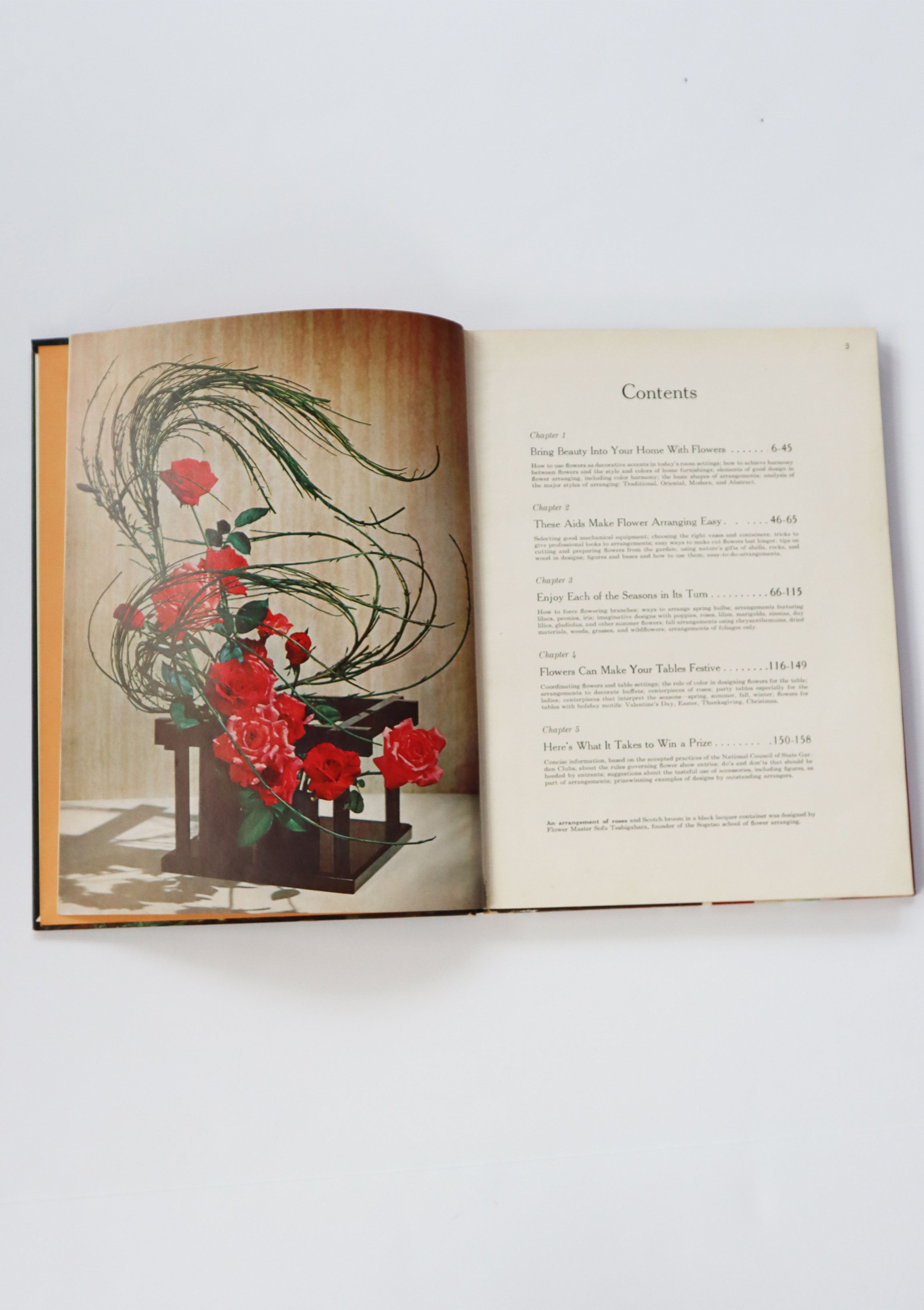 Vintage BH&G Flower Arranging Instruction Book (copyright 1965)