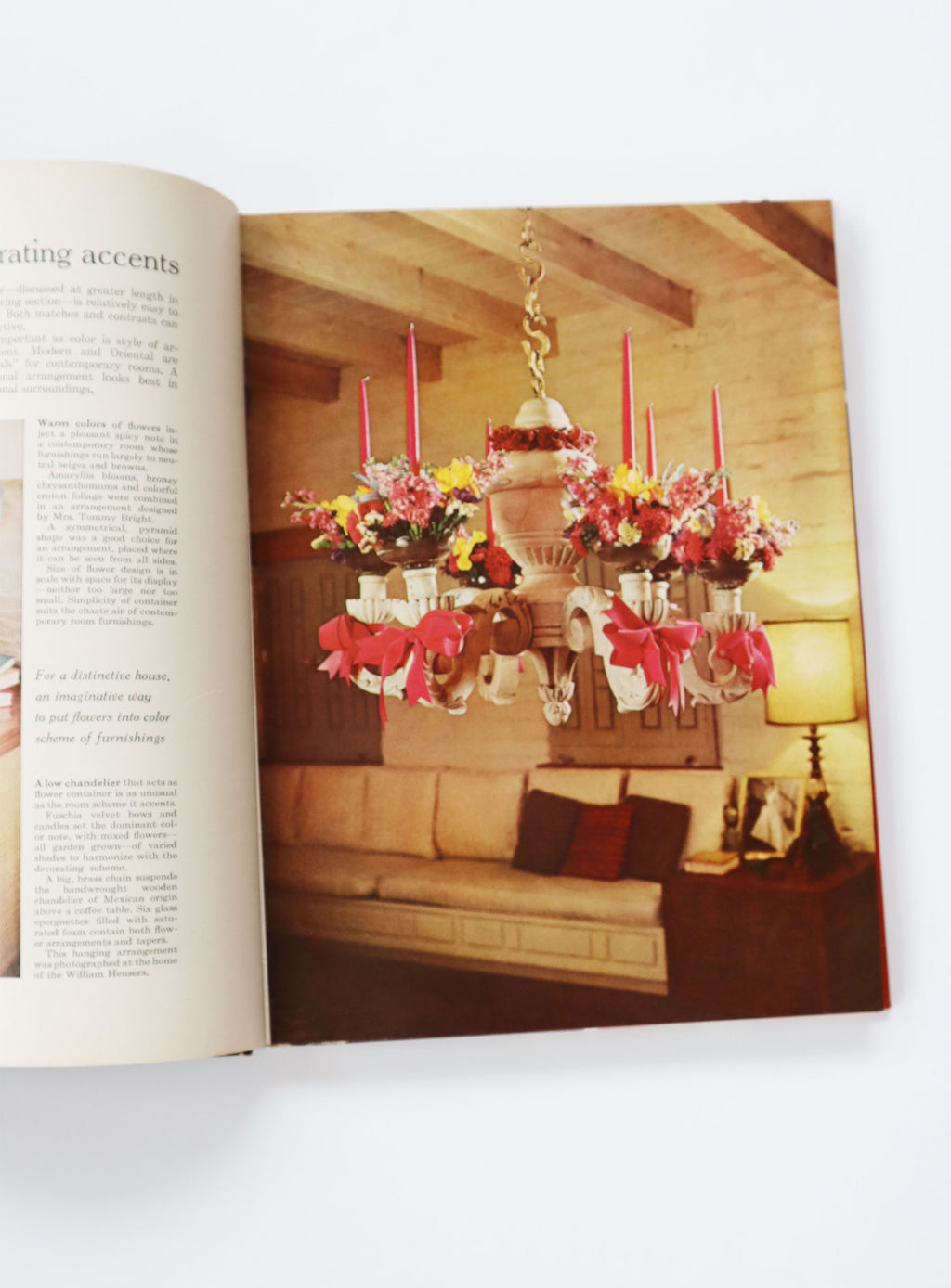 Vintage BH&G Flower Arranging Instruction Book (copyright 1965)