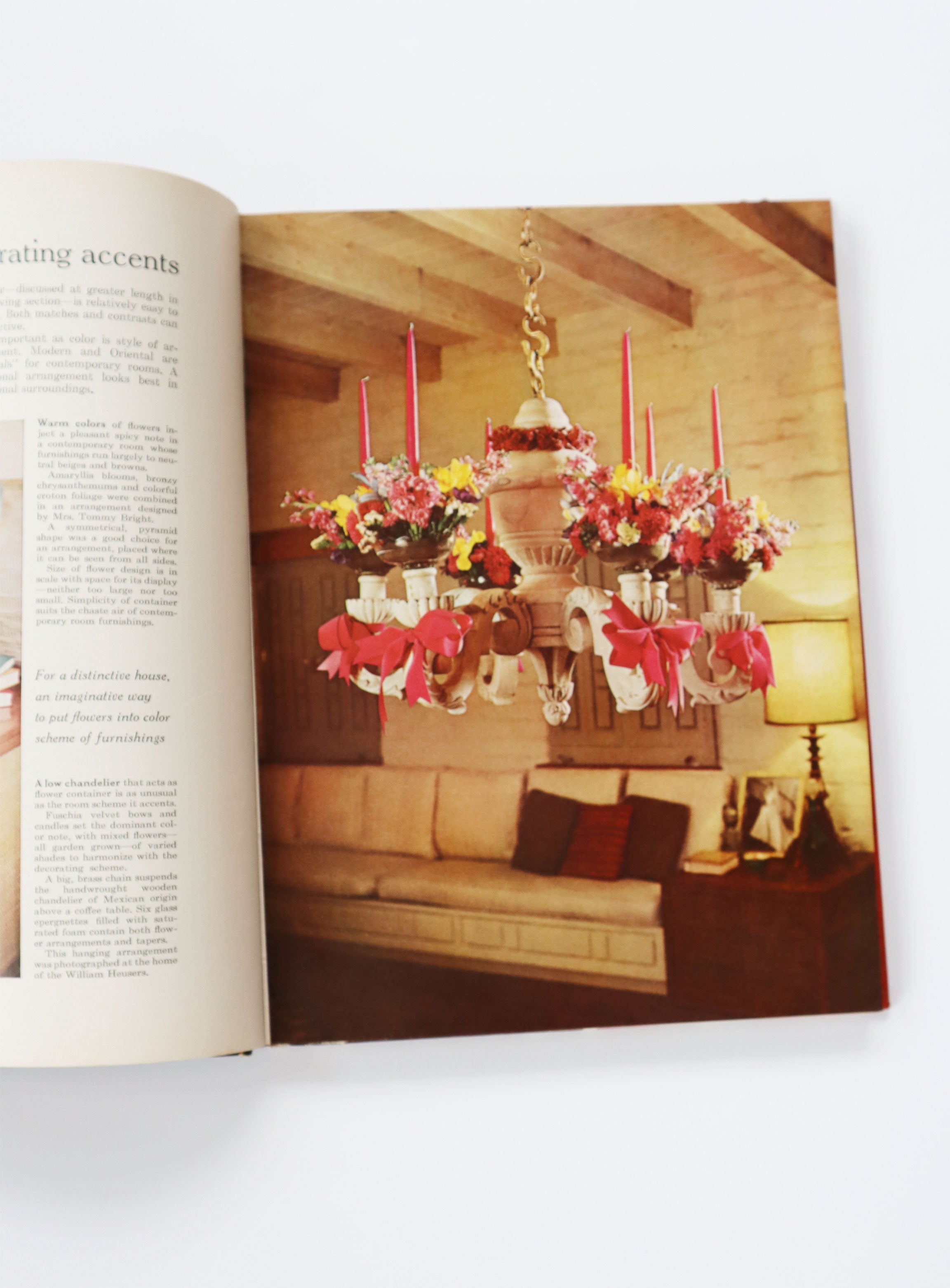 Vintage BH&G Flower Arranging Instruction Book (copyright 1965)