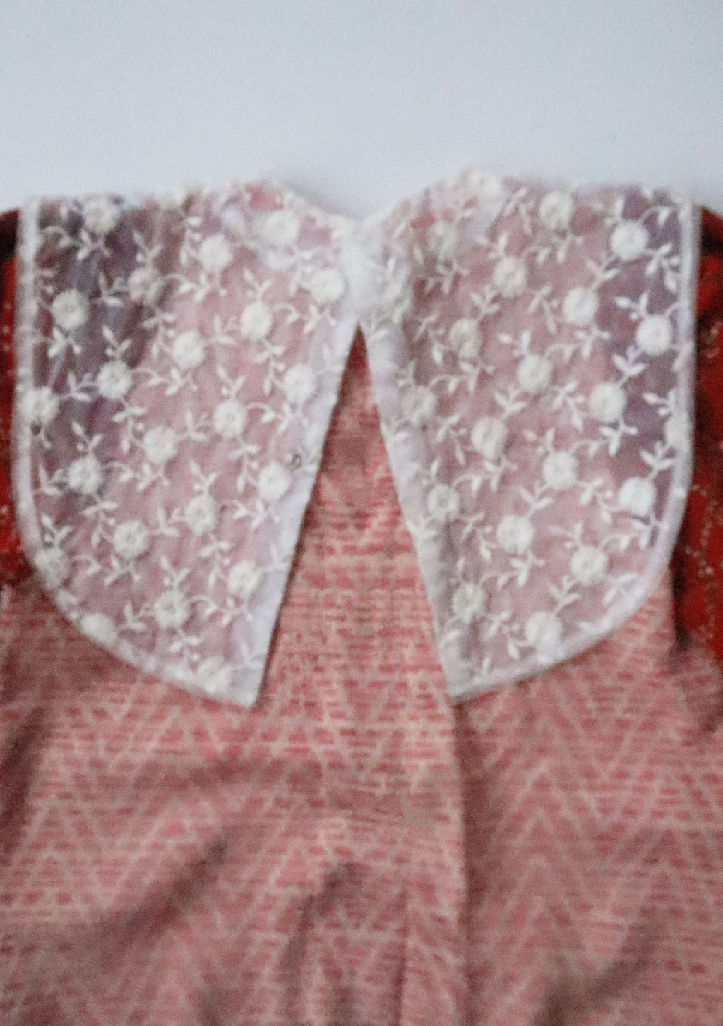 Vintage Ruffle Lace Collar
