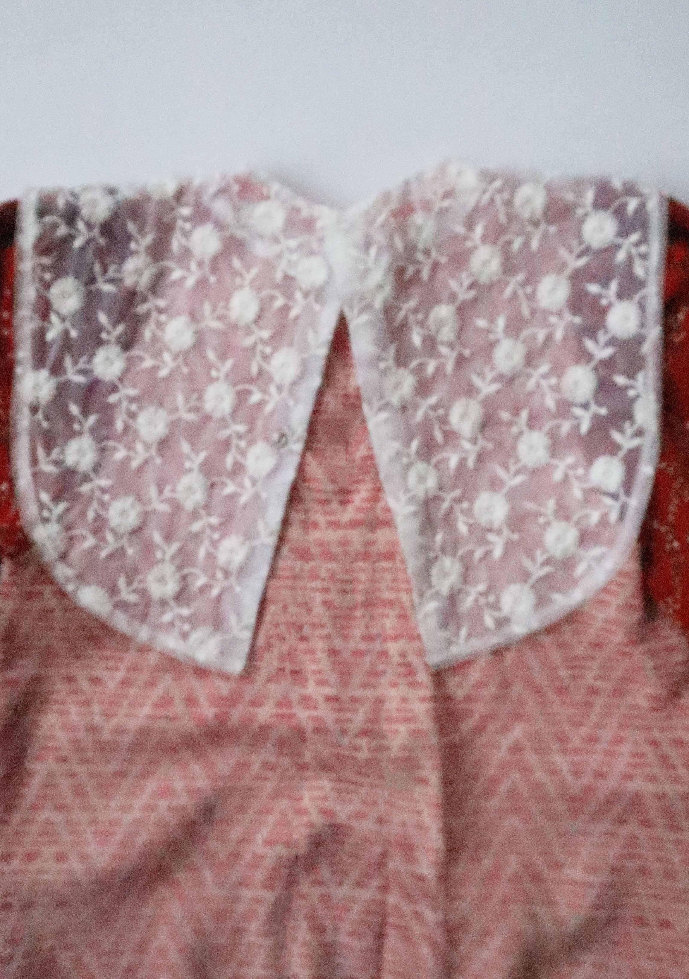 Vintage Ruffle Lace Collar