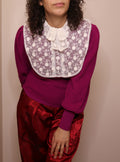 Vintage Ruffle Lace Collar