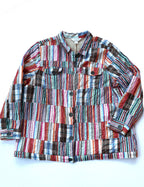 Christopher & Banks Quilted Madras Plaid Jacket - 2X