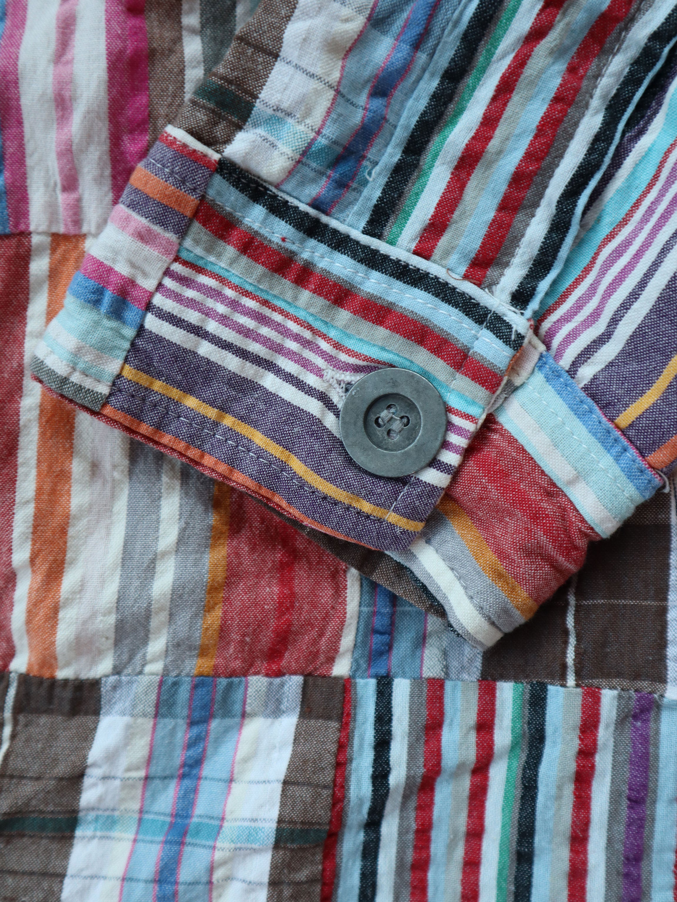 Christopher & Banks Quilted Madras Plaid Jacket - 2X