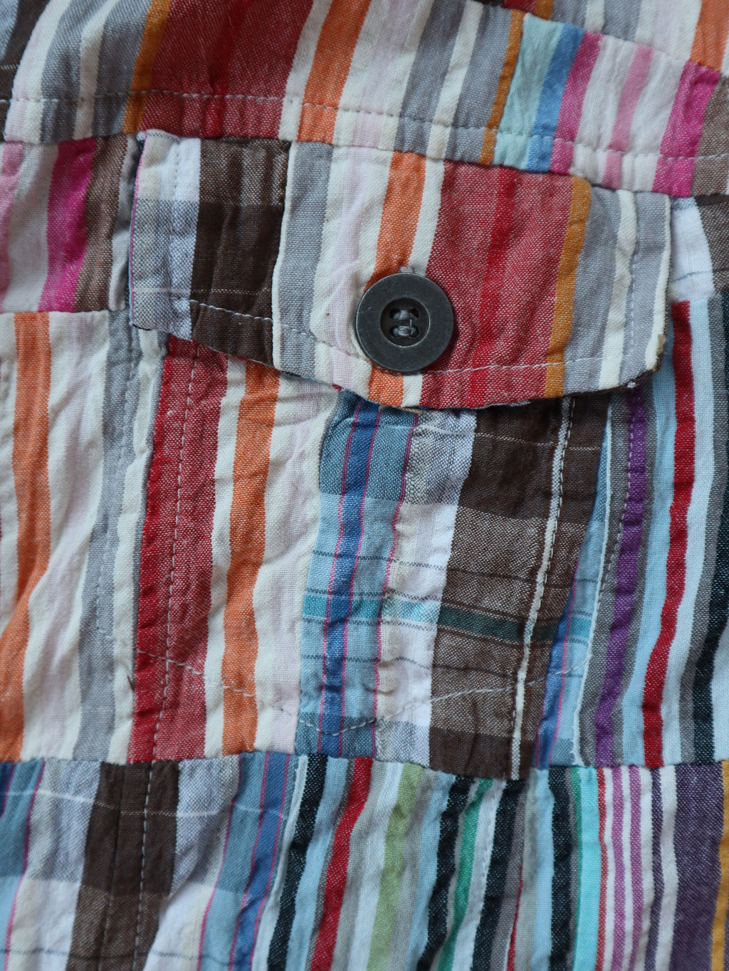 Christopher & Banks Quilted Madras Plaid Jacket - 2X