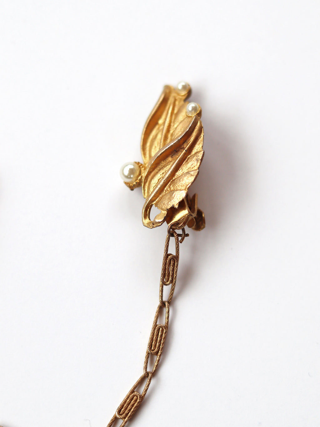 Vintage 80s Collar Clips