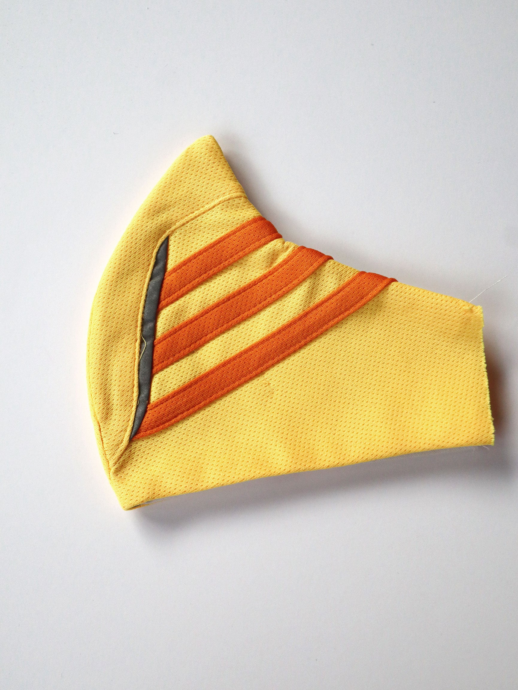 Reversible Flipped Adidas Mask - Yellow/Orange 2