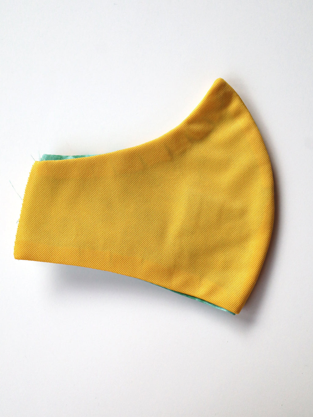 Reversible Flipped Adidas Mask - Yellow/Green 1