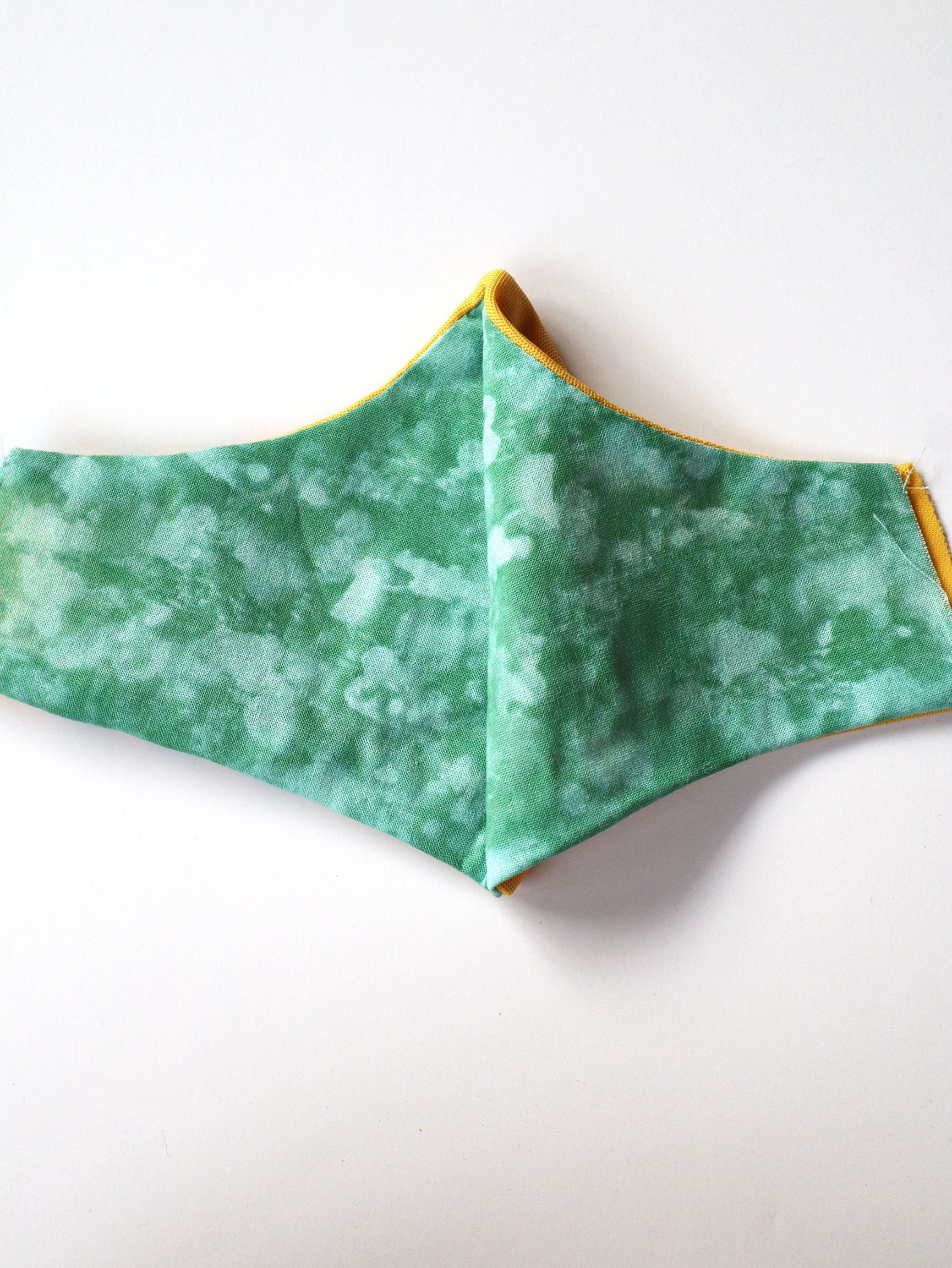 Reversible Flipped Adidas Mask - Yellow/Green 1