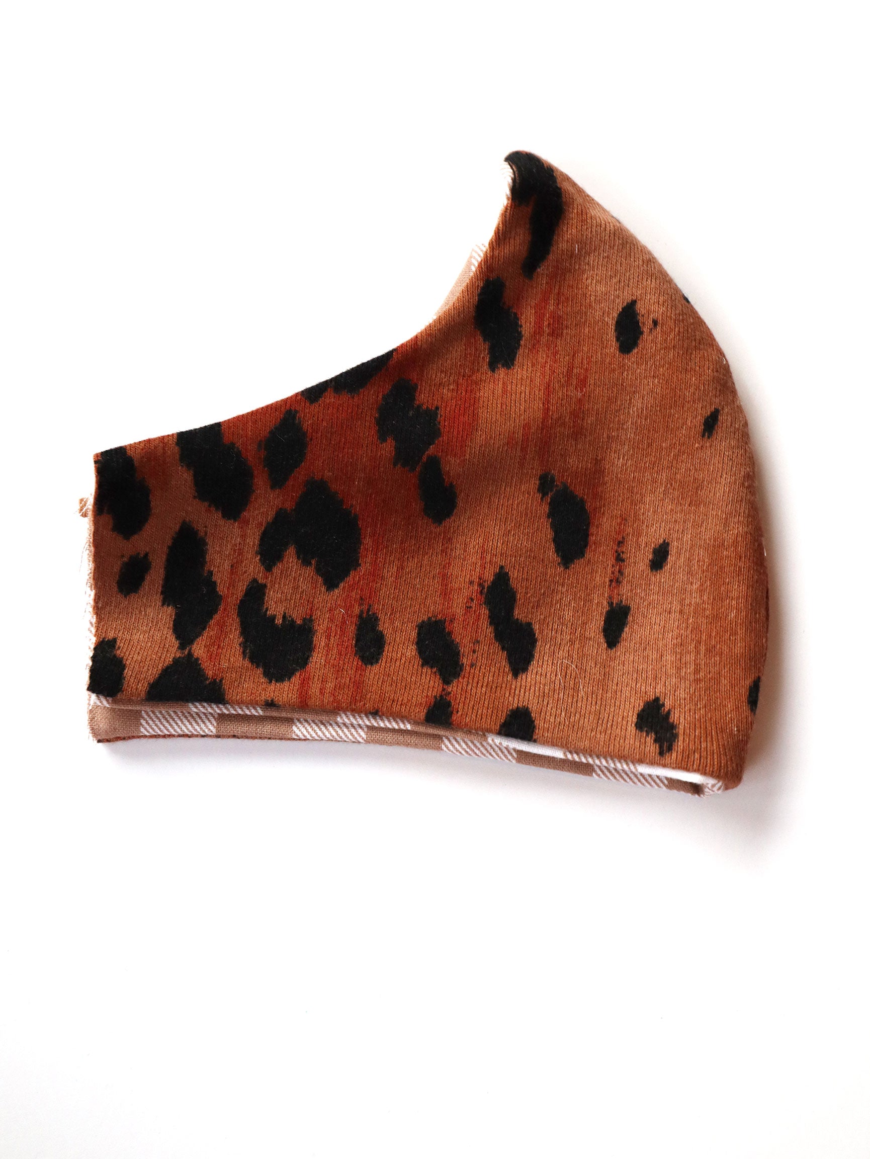 Reversible Leopard Print/Polka Dot Mask (varying prints)