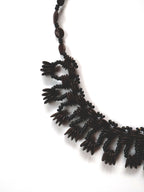 Vintage Koa Seed Bib Necklace