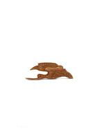 Vintage Hand-Carved Wooden Bird Set
