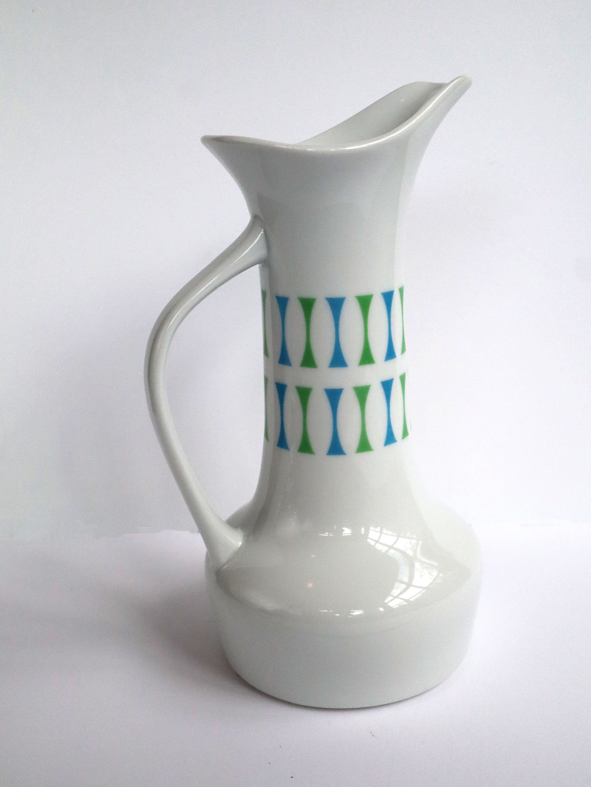 Rare 60s Paul McCobb Eclipse Pattern Pitcher