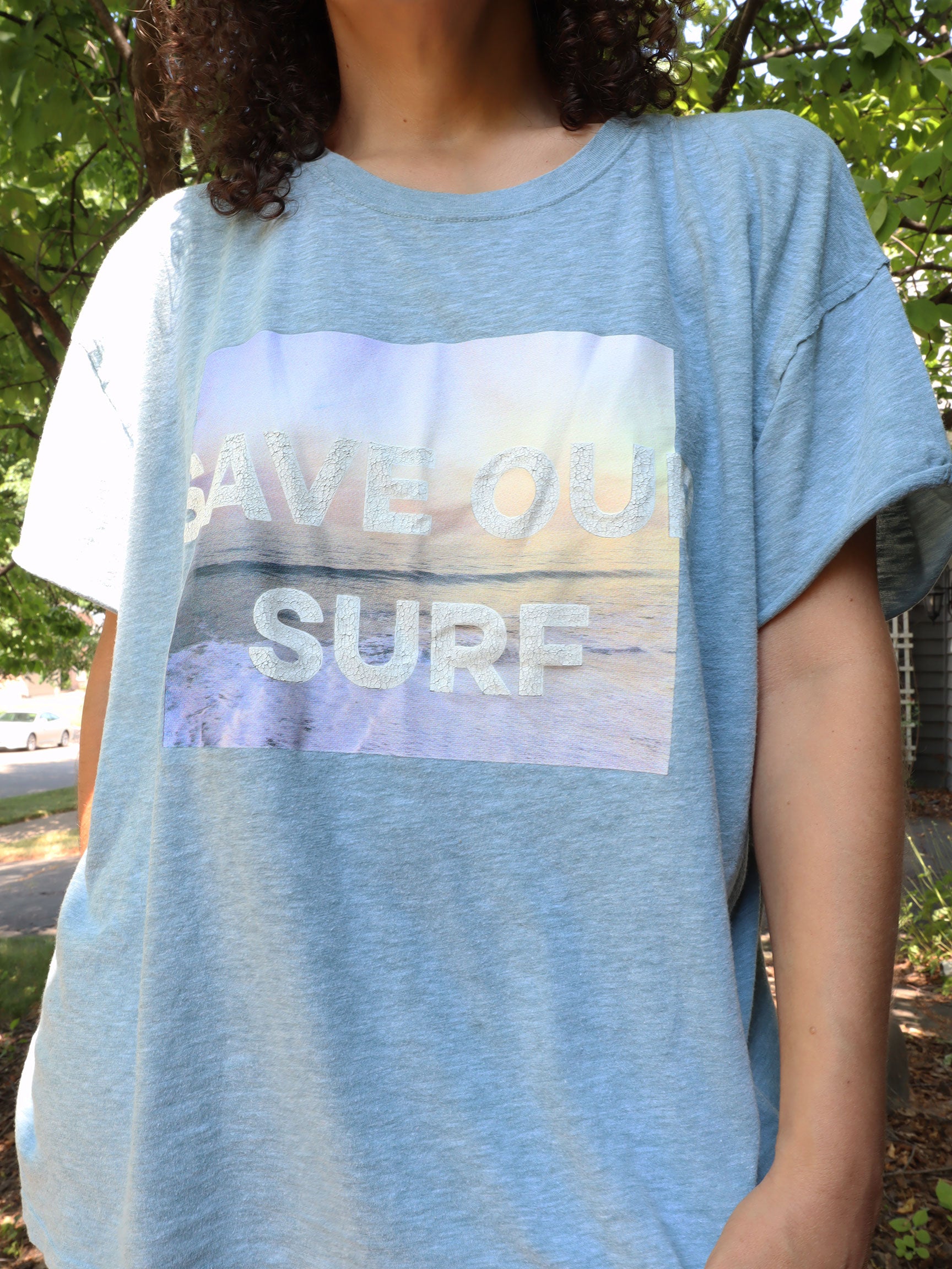 Free People We the Free Save Our Surf Graphic Tee