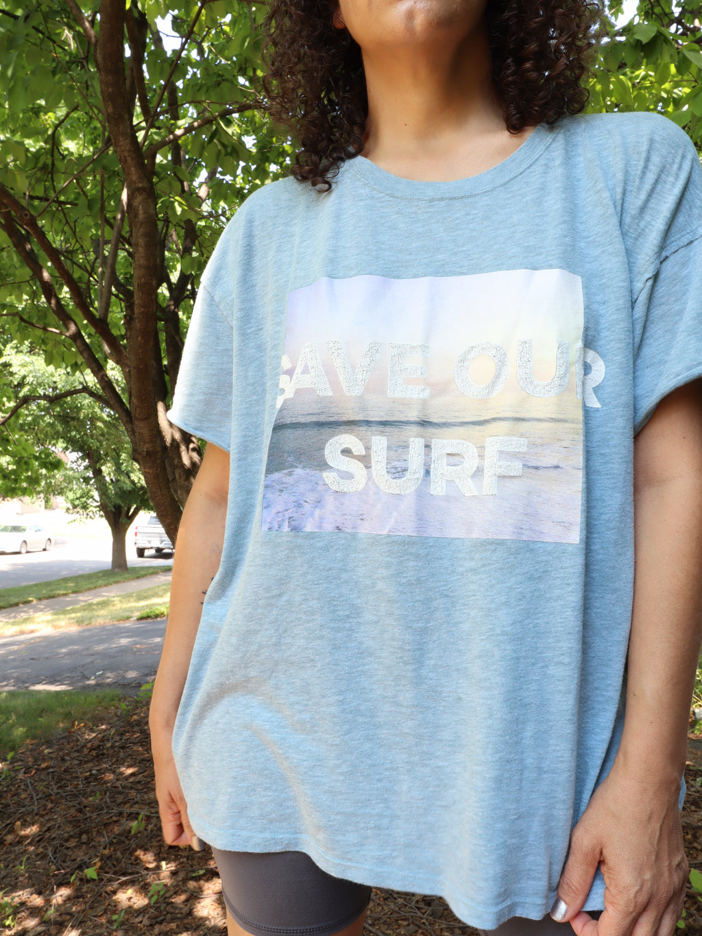 Free People We the Free Save Our Surf Graphic Tee