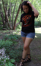 Harley Davidson Skull & Flames 1903 Las Vegas Graphic Tee