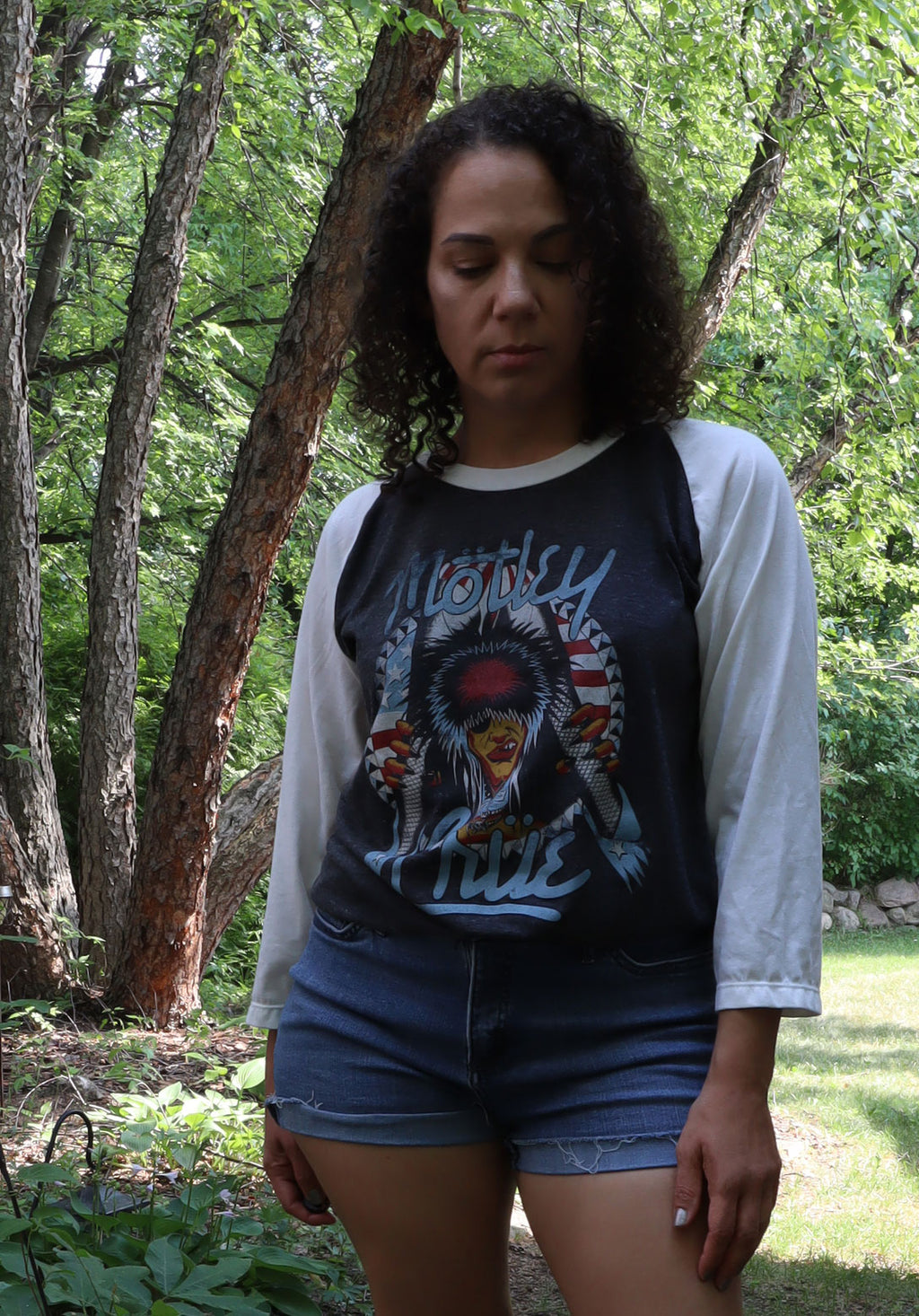 Montley Crue Baseball Band Tee
