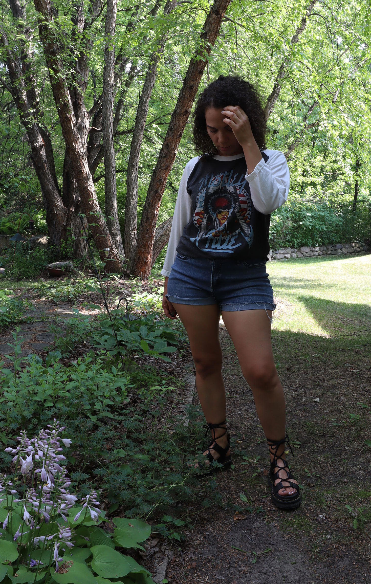 Montley Crue Baseball Band Tee