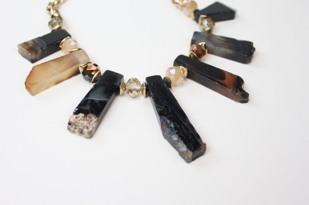The Geologist Natural Stone Necklace