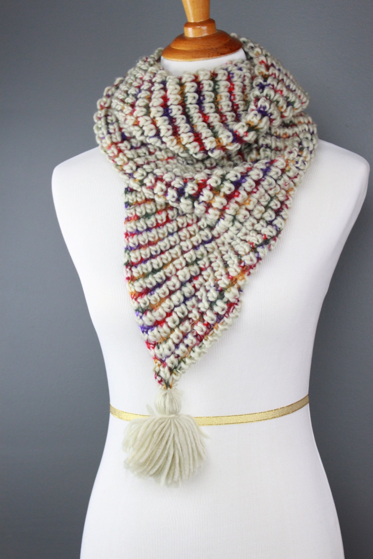 Tassel Point Scarf