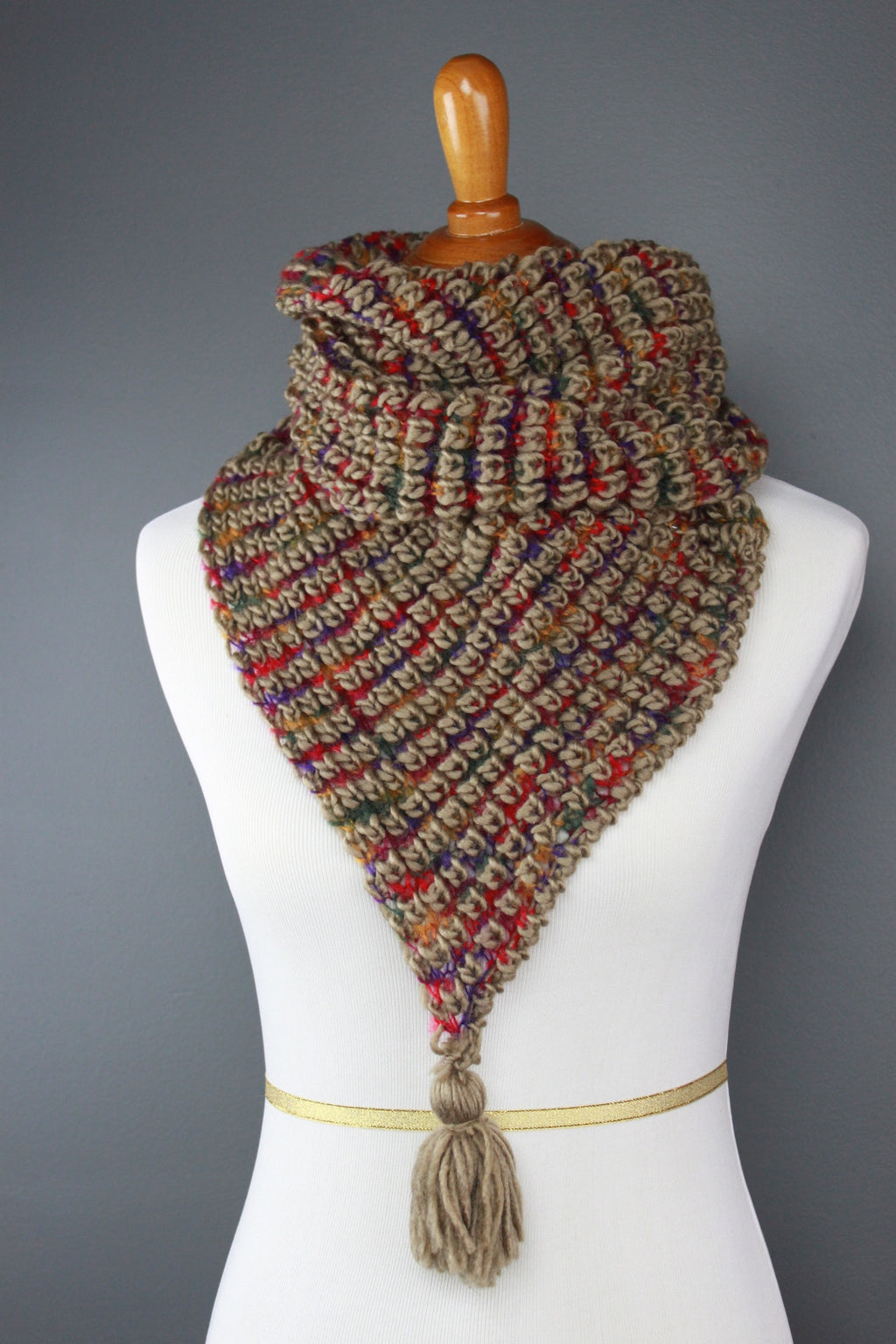 Tassel Point Scarf