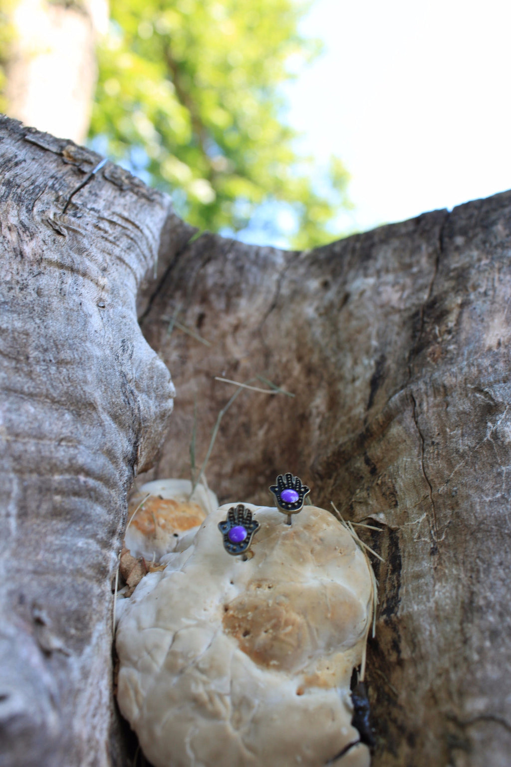 Chakra Hand Earrings