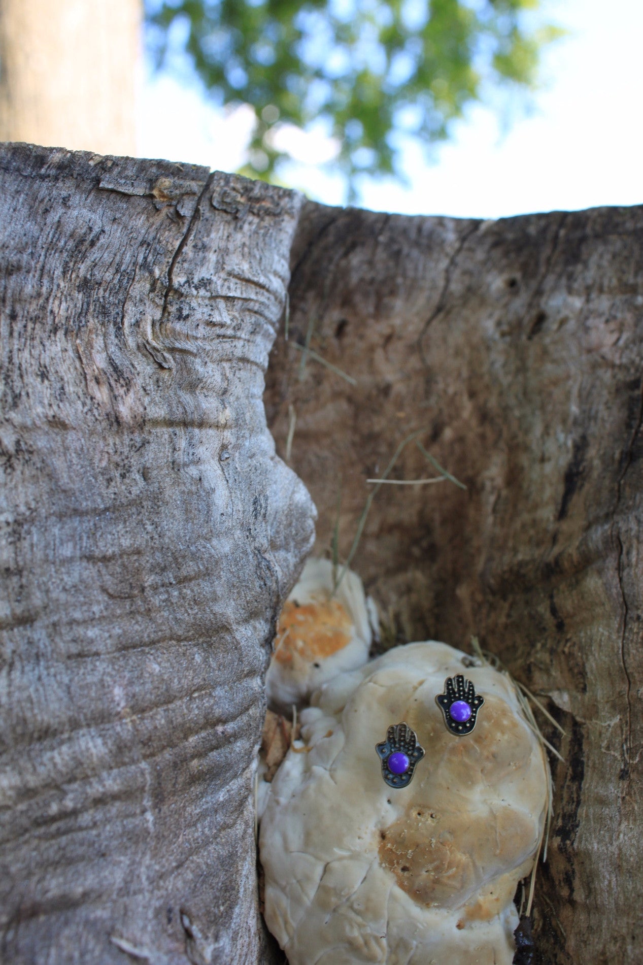 Chakra Hand Earrings