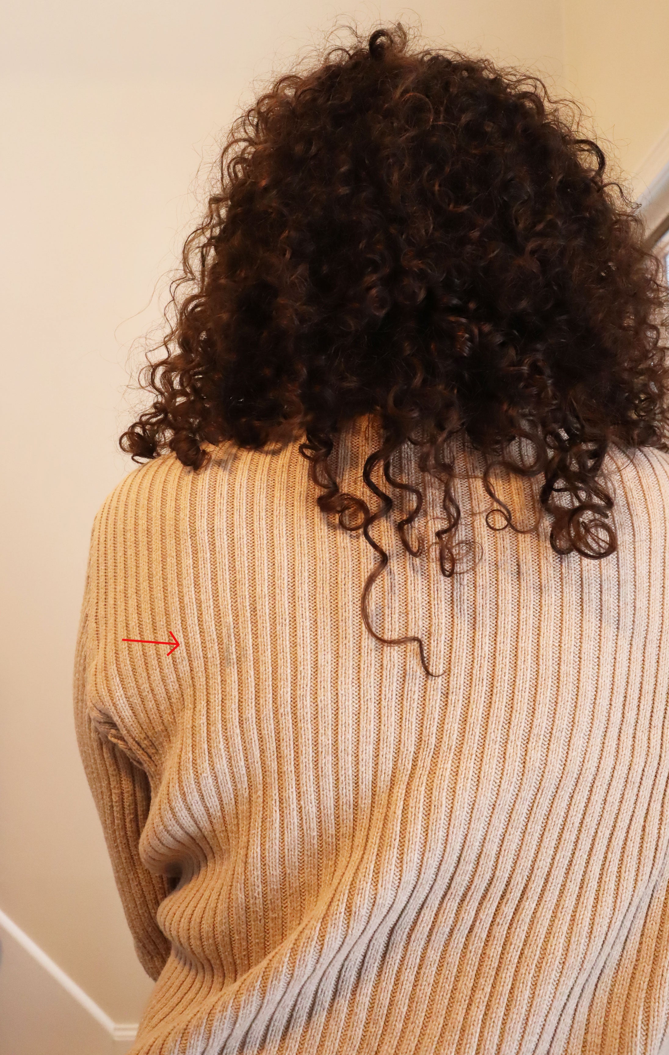 Vintage Liz Claiborne Tan Open Weave Turtleneck Sweater